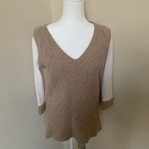 Anthro Pilcro and the Letterpress sweater